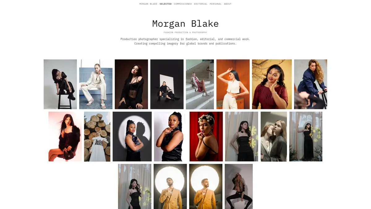 Loading preview of Photographer portfolio